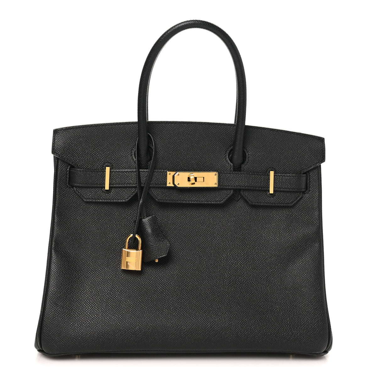 Epsom Birkin 30 Black