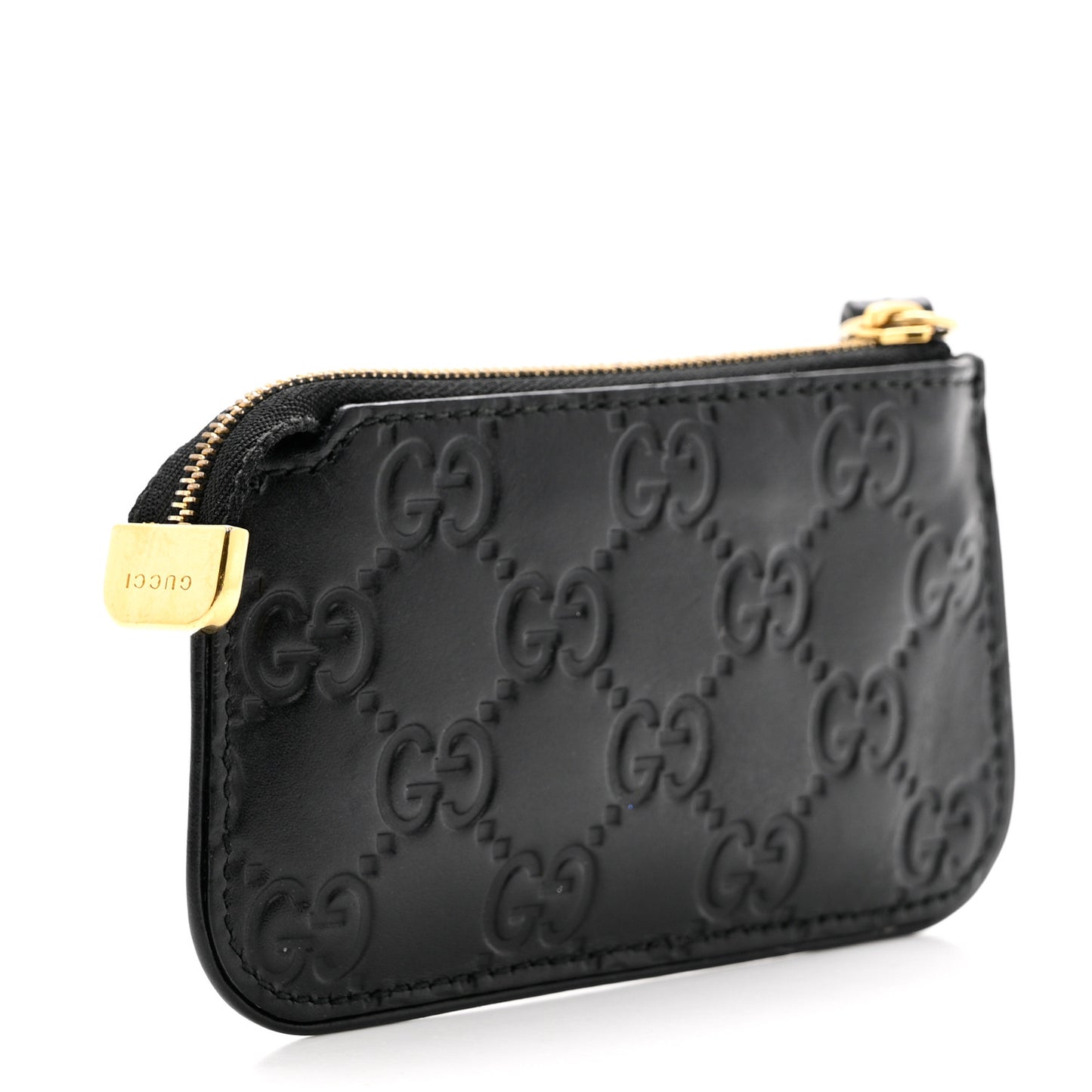 Guccissima Key Case Black