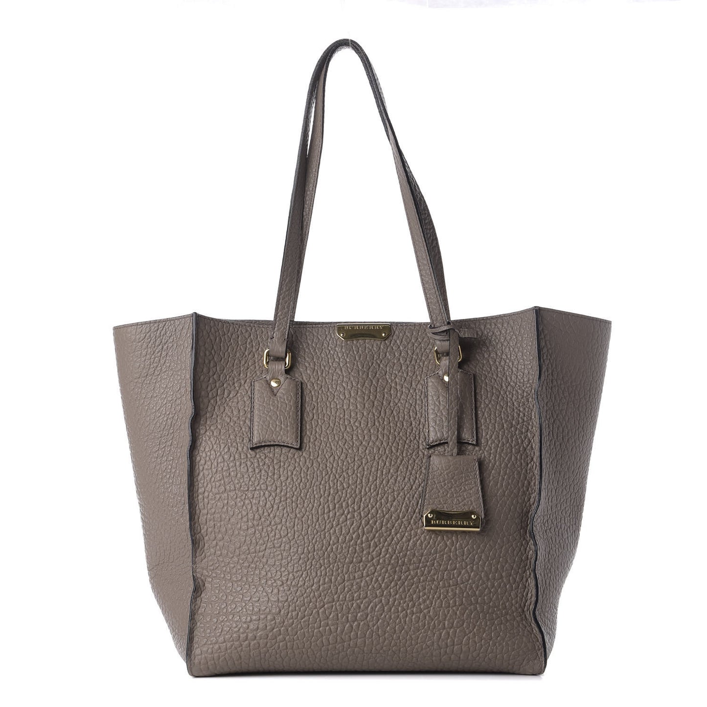 Heritage Grain Medium Woodbury Tote Pale Taupe