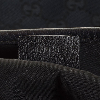 Gucci Monogram Medium Abbey Shoulder Bag Black 7 of 7