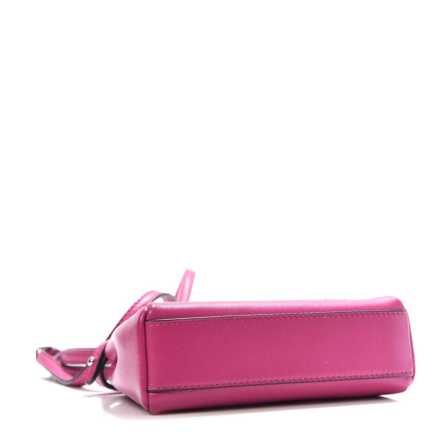 Nappa Micro Peekaboo Iconic Satchel Magenta