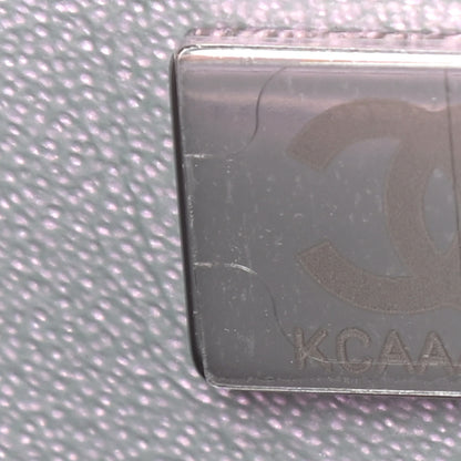 Chanel Iridescent Calfskin Quilted Mini Rectangular Flap Purple 7 of 12