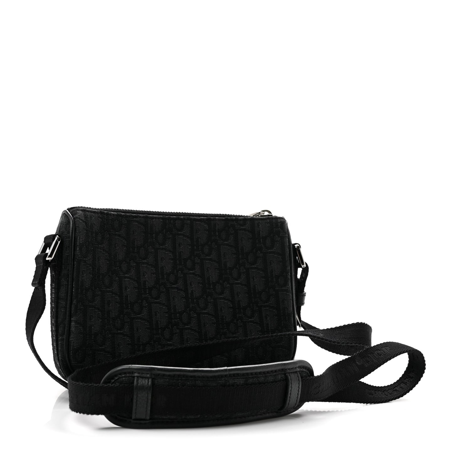 Oblique Jacquard Dior 8 Bag With Strap Black Multicolor