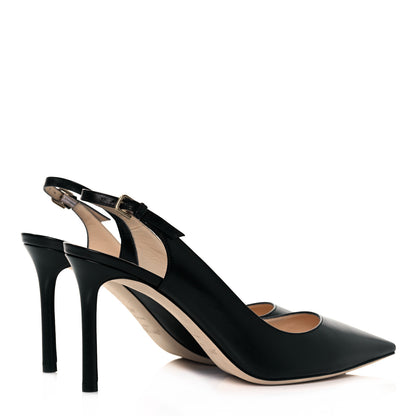 Jimmy Choo Kid Erin 85 Pumps 39.5 Black 4 of 9