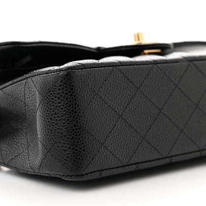Chanel Caviar Quilted Small Double Flap Black 9 of 11