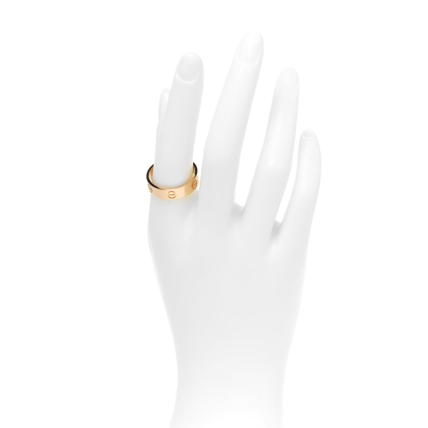 18K Yellow Gold 5.5mm LOVE Ring 60 9