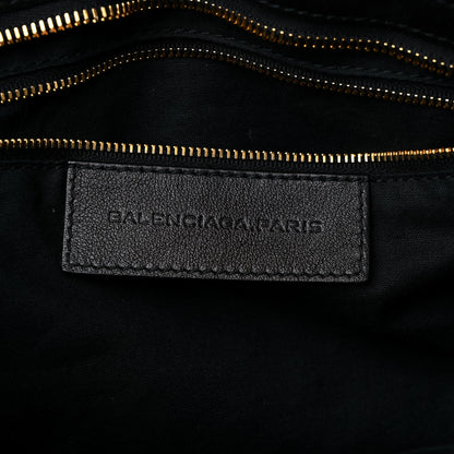 Balenciaga Baby Daim Suede Giant 12 Gold Hardware City Black 6 of 16