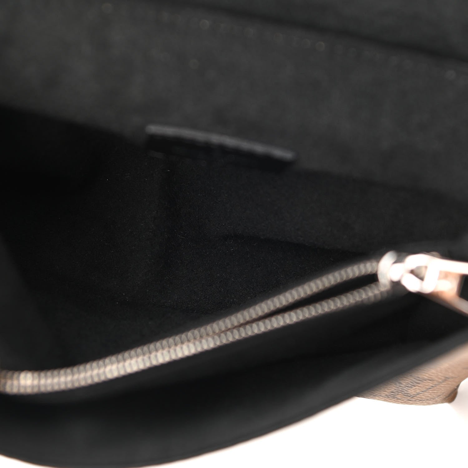 Louis Vuitton Reverse Monogram Kabuki Pochette Black 5 of 10