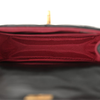 Chanel Shiny Lambskin Quilted Extra Mini Flap Black 5 of 10