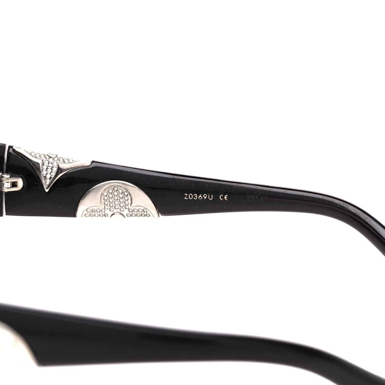 Louis Vuitton Acetate Sunglasses Z0369U Black 7 of 9