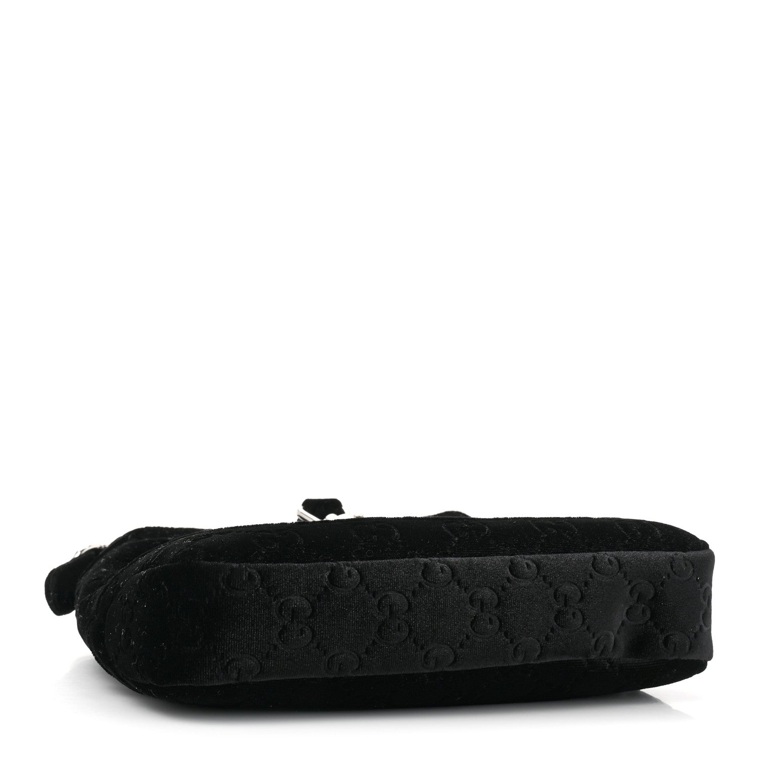 Gucci Velvet GG Monogram Small Jackie 1961 Hobo Black 4 of 10