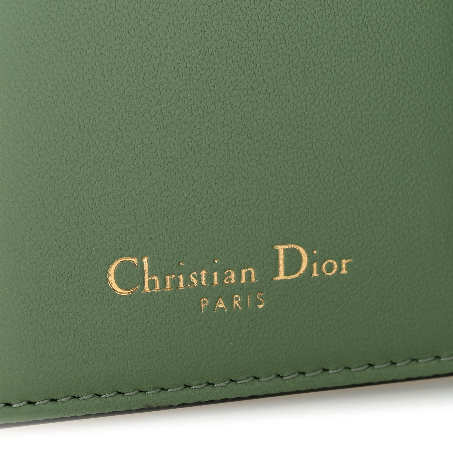 Christian Dior Goatskin Saddle Long Wallet Queen Mint 6 of 8