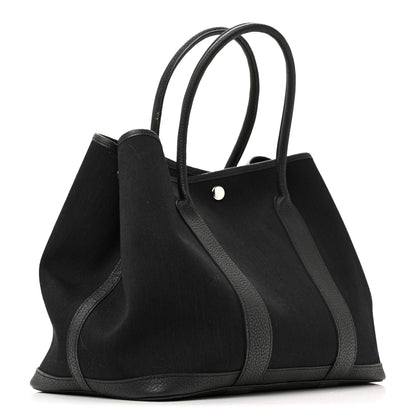 Hermes Toile Negonda Garden Party Tote 36 MM Black 7 of 34