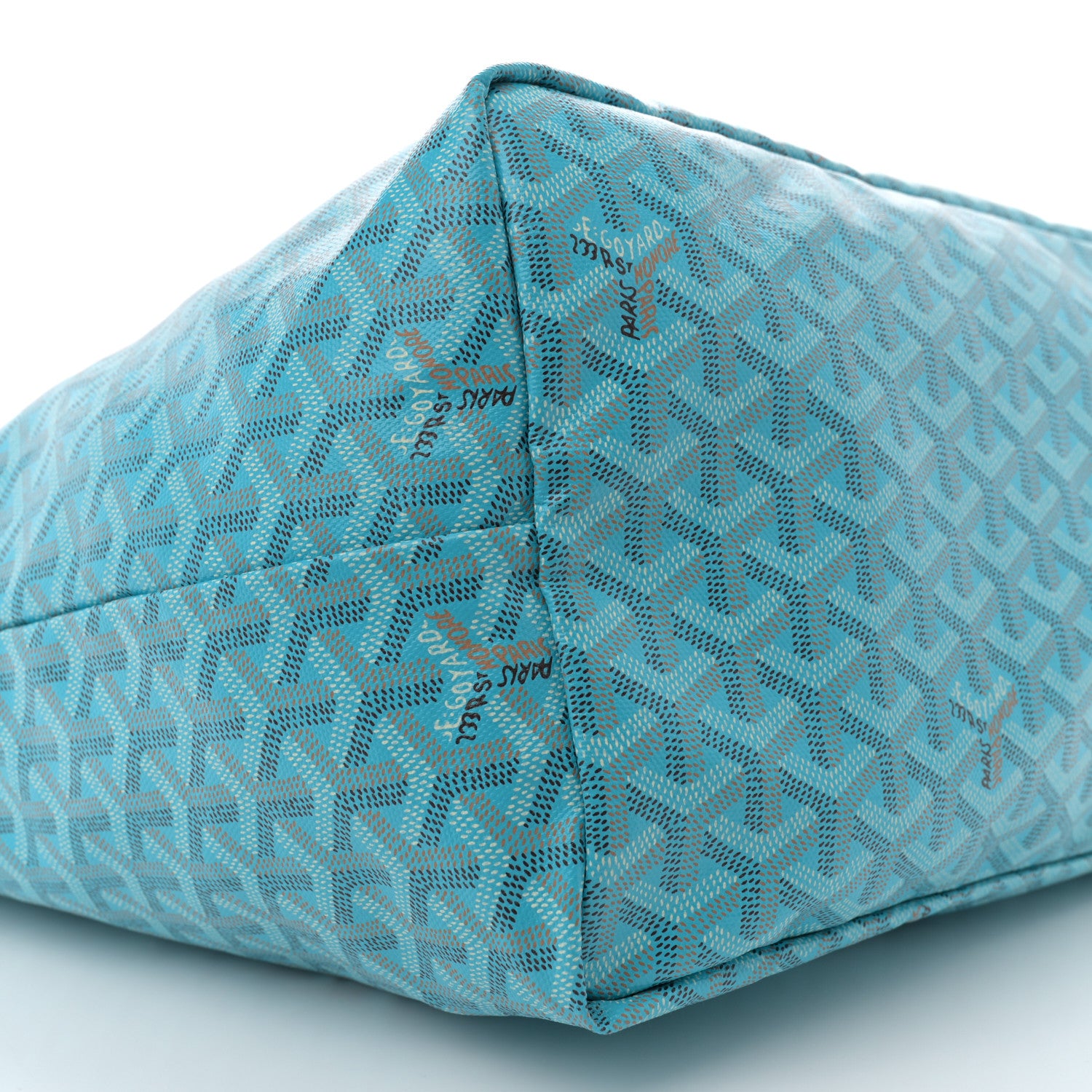 Goyard Goyardine Saint Louis GM Balise Beach Towel Set Turquoise 11 of 13
