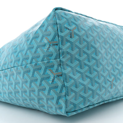 Goyard Goyardine Saint Louis GM Balise Beach Towel Set Turquoise 11 of 13