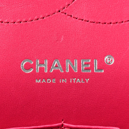 Chanel Caviar Quilted Jumbo Double Flap Dark Pink 6 of 10