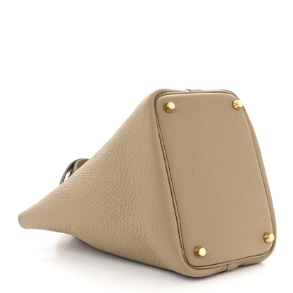 Hermes Taurillon Clemence Picotin Lock 18 PM Trench 4 of 11