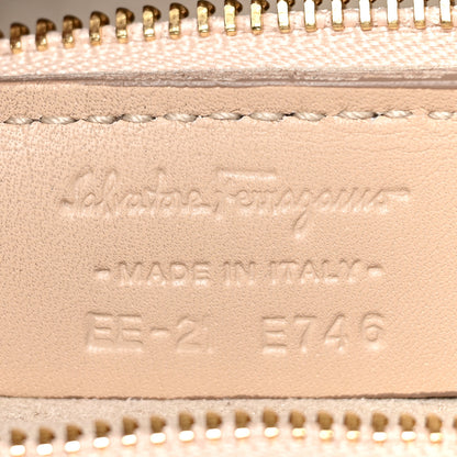 Salvatore Ferragamo Calfskin Enny Hobo New Bisque 9 of 15