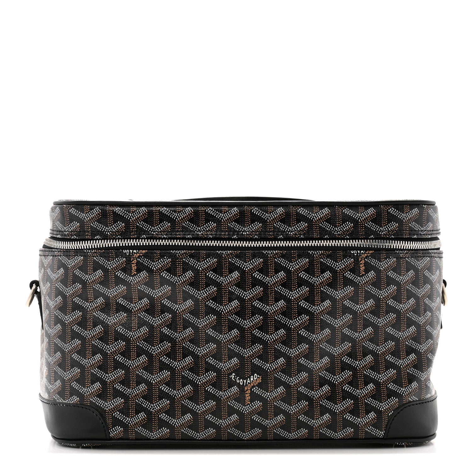 Goyard Goyardine Cosmetic Train Case Black 1 of 11