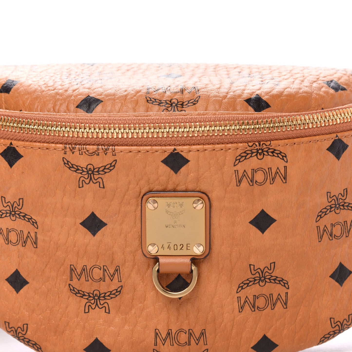 Visetos Medium Fusten Belt Bag Cognac