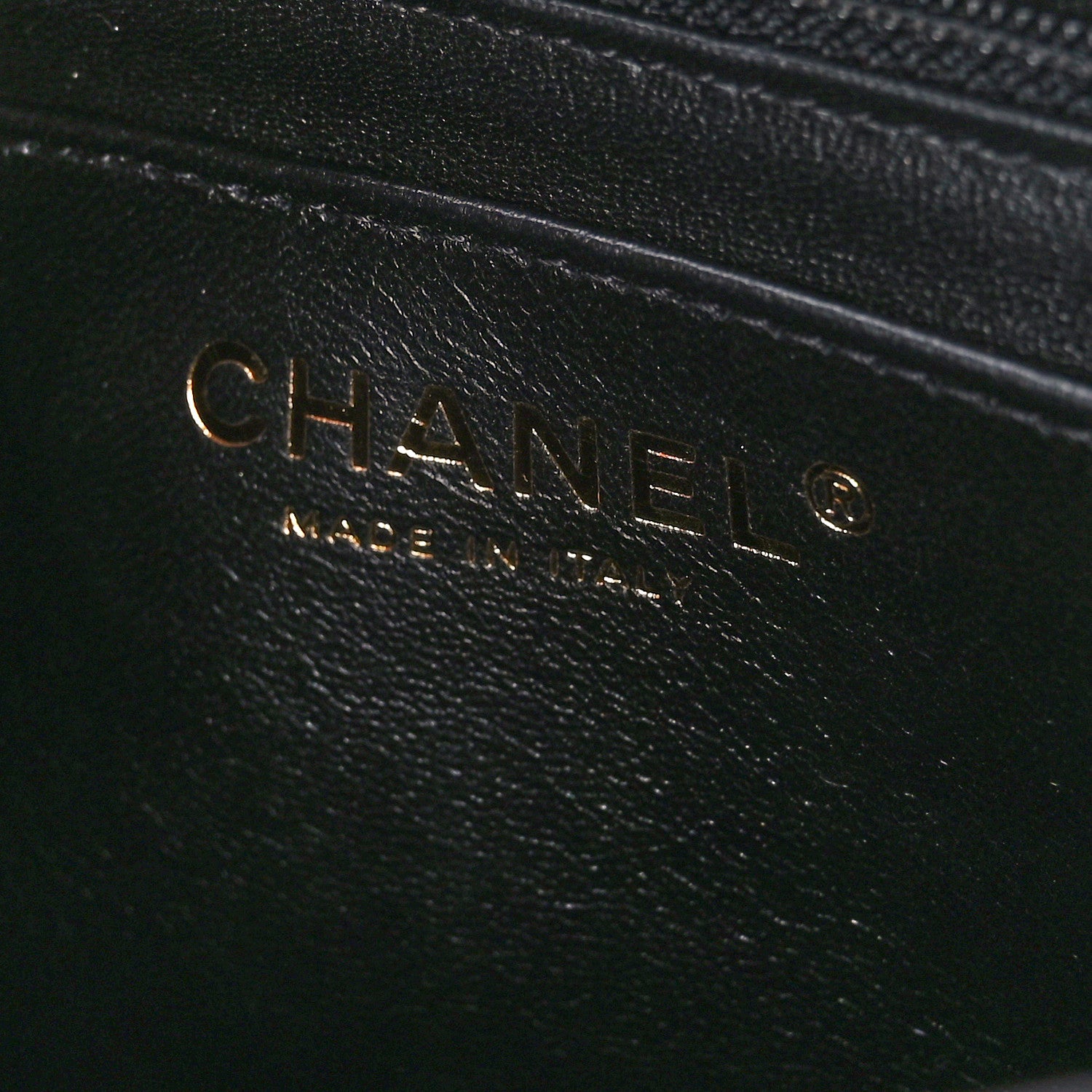 Chanel Lambskin Quilted Mini Square Flap Black 7 of 13