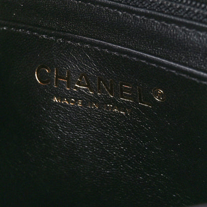 Chanel Lambskin Quilted Mini Square Flap Black 7 of 13