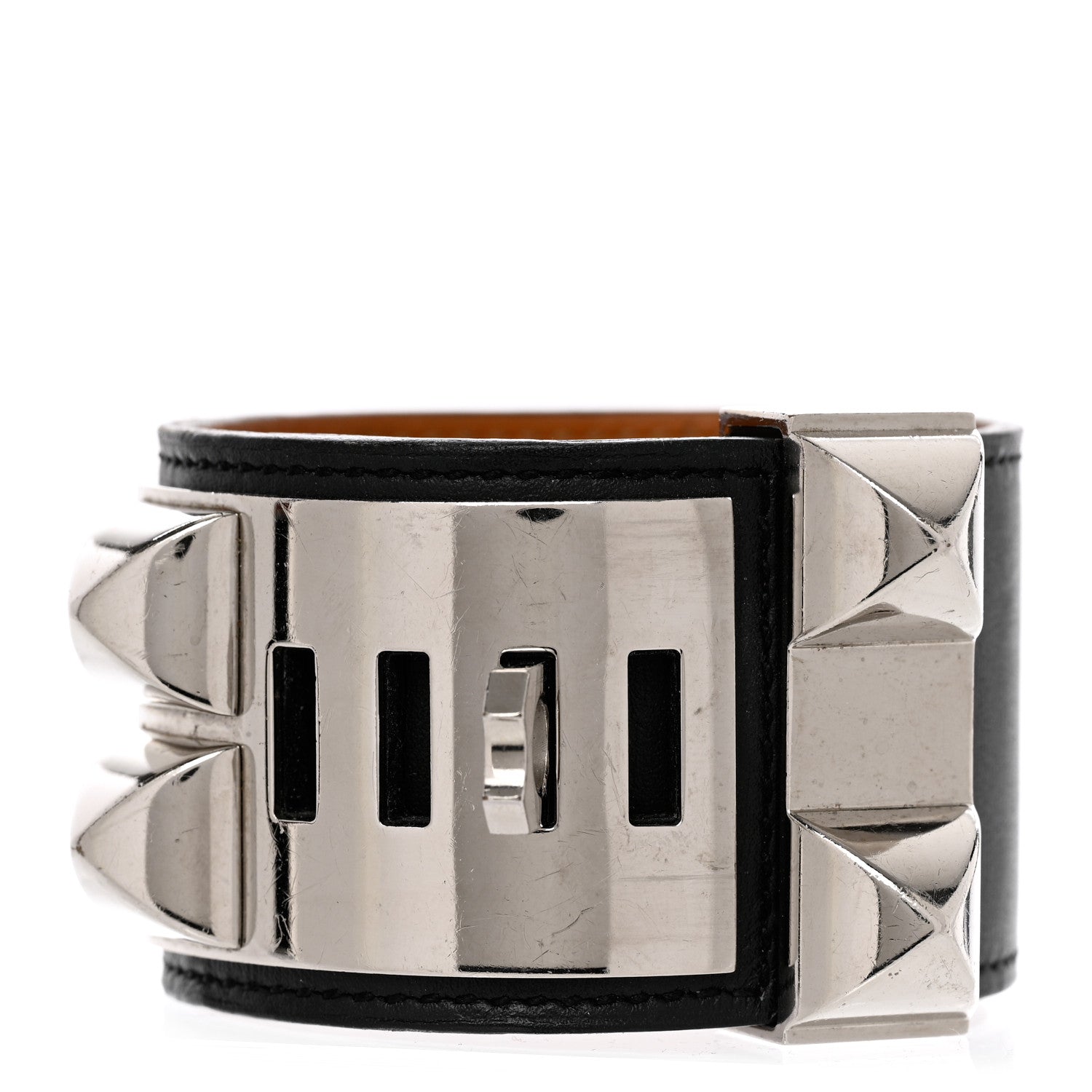 Hermes Swift Collier de Chien CDC Bracelet S Black 3 of 6
