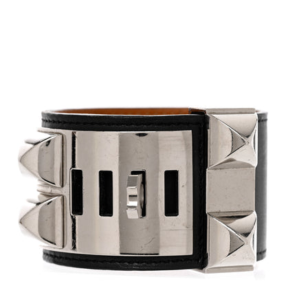 Hermes Swift Collier de Chien CDC Bracelet S Black 3 of 6