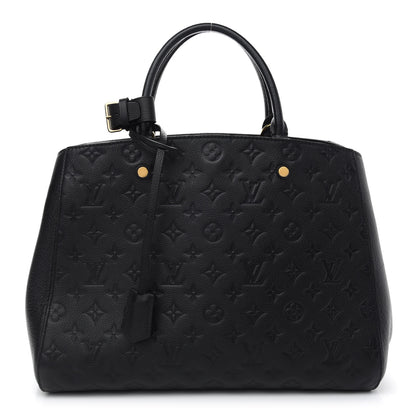 Louis Vuitton Empreinte Montaigne GM Black 1 of 10