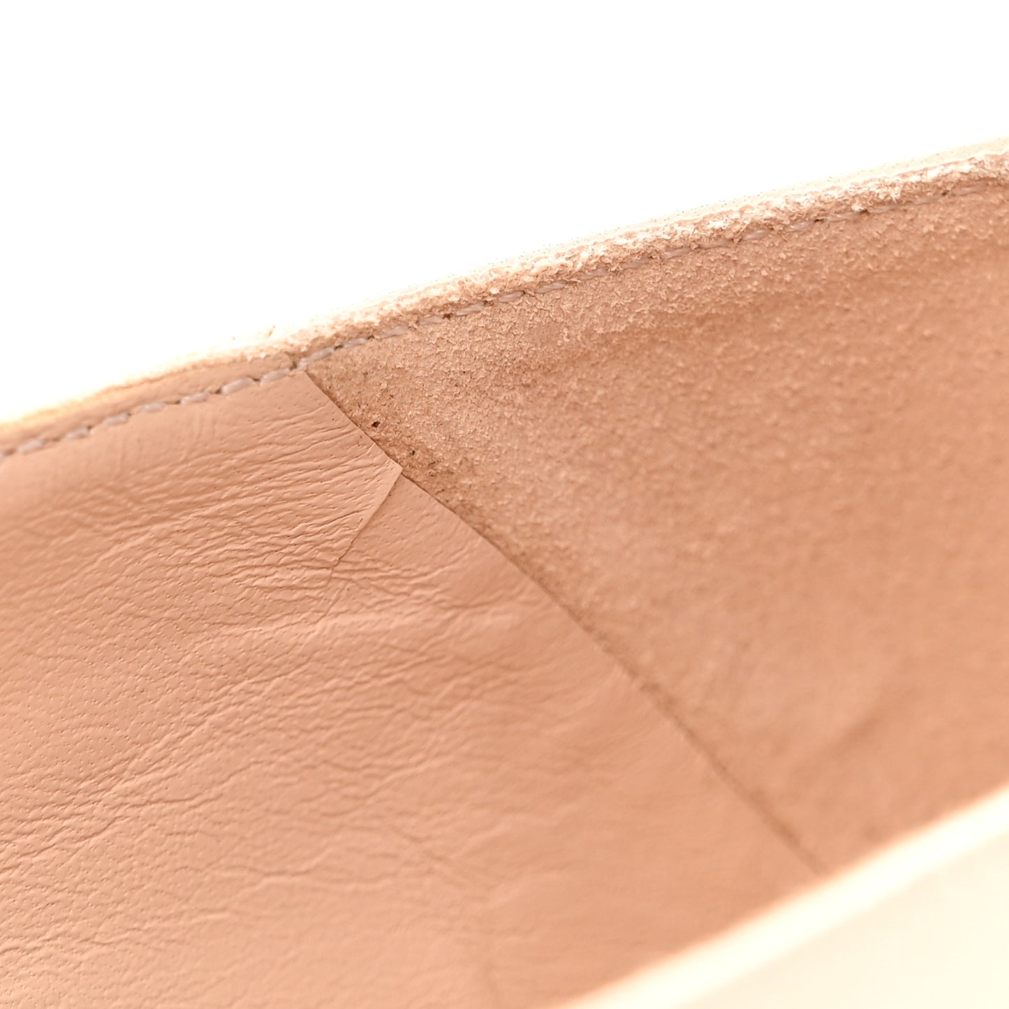 Nappa Lumiere Deva Horsebit Chain Embellished Flats 37.5 Dusty White