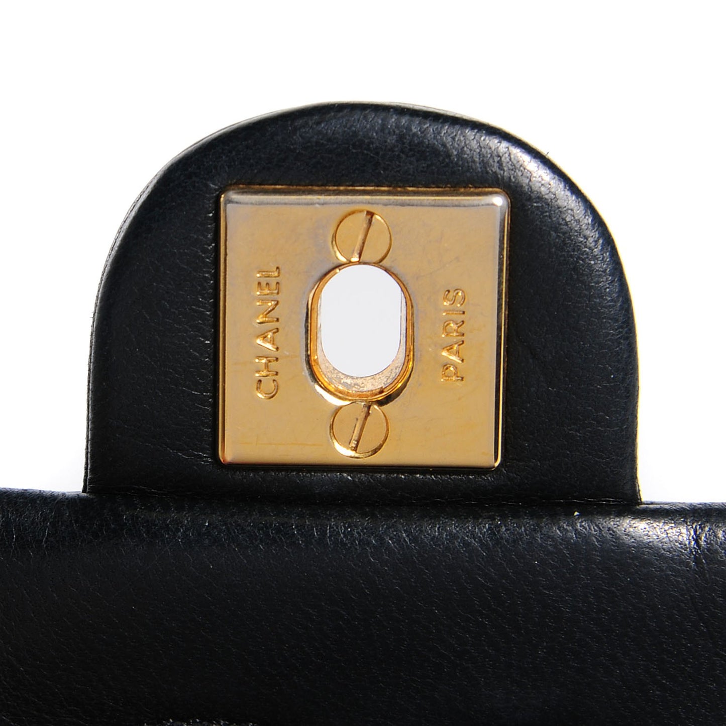 Lambskin Mini Single Flap Bag Black