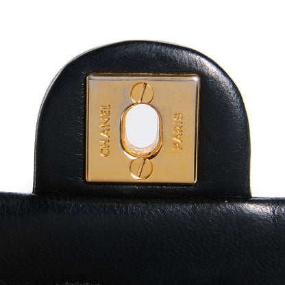 Chanel Lambskin Mini Single Flap Bag Black 5 of 11