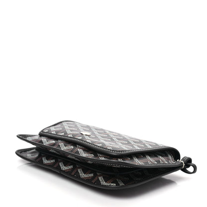 Goyard Goyardine Plumet Wallet Clutch Navy 8 of 8