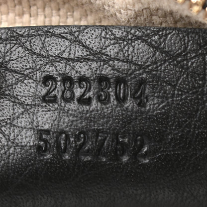 Gucci Pebbled Calfskin Soho Hobo Black 5 of 7