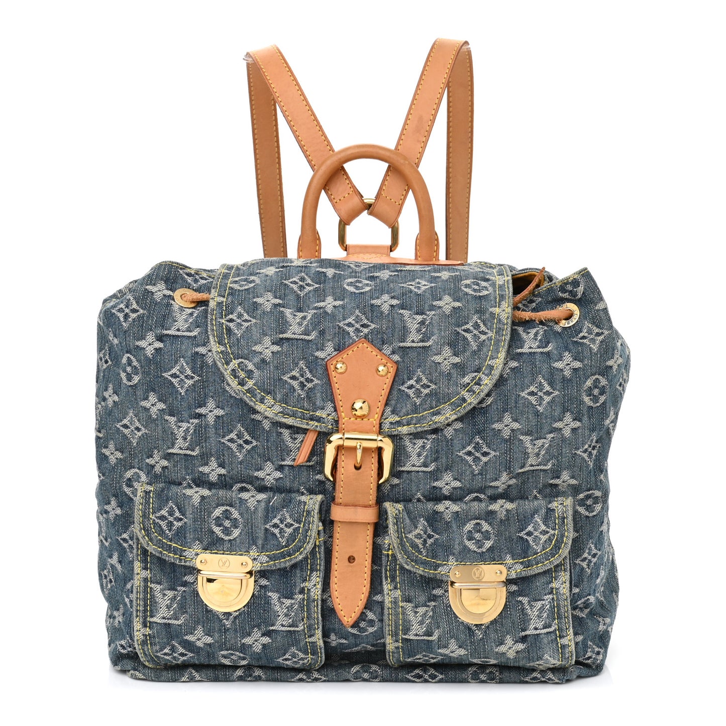 Denim Sac a Dos Backpack GM Blue