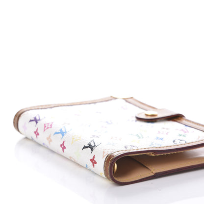 Louis Vuitton Monogram Multicolor Small Ring Agenda Cover White 6 of 10