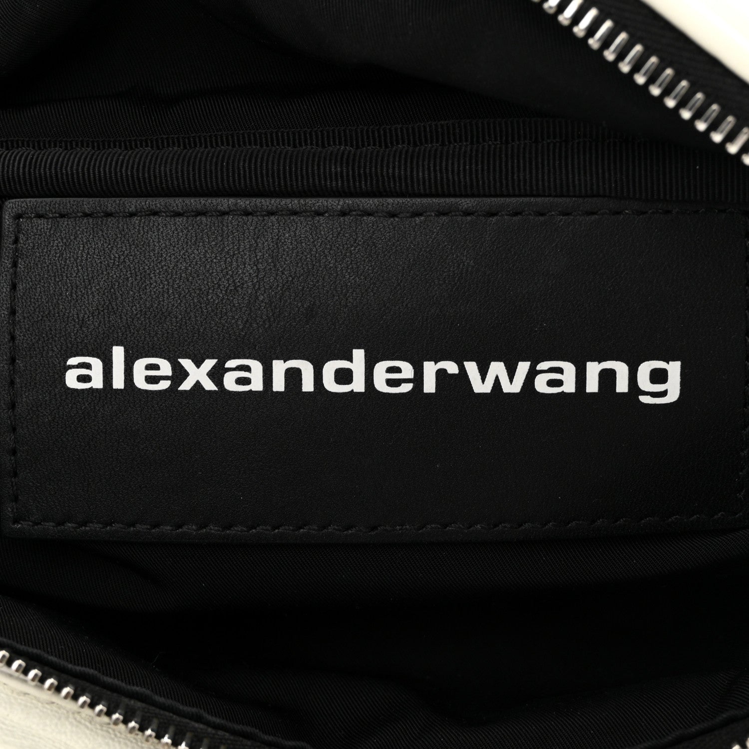 Alexander Wang Lambskin Attica Belt Bag White 6 of 9