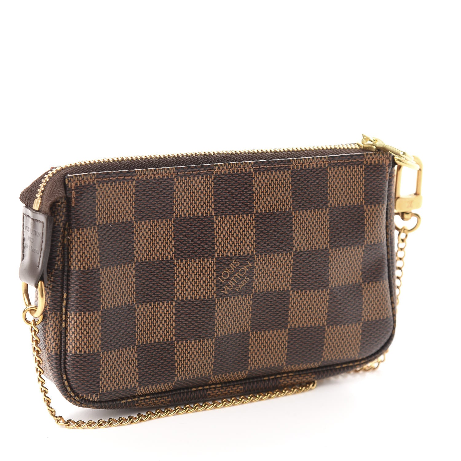 Louis Vuitton Damier Ebene Mini Pochette Accessories 3 of 7