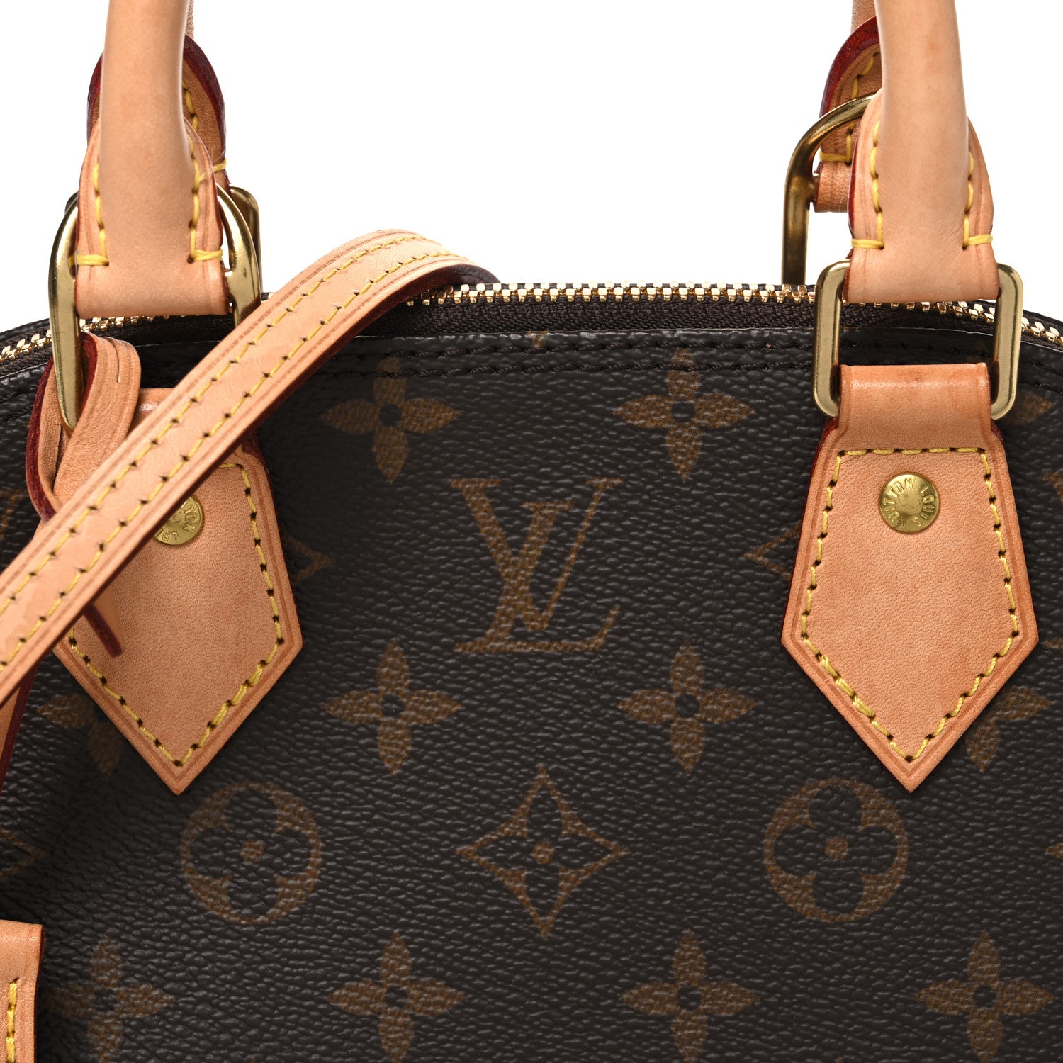 Louis Vuitton Monogram Alma BB 7 of 9
