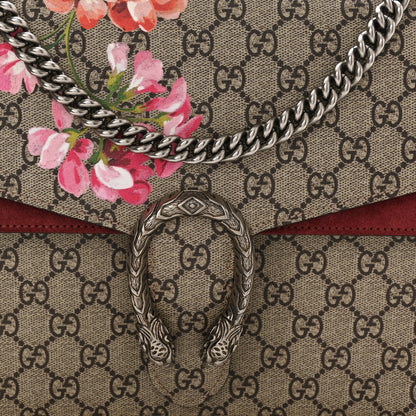 Gucci GG Supreme Monogram Blooms Medium Dionysus Shoulder Bag Beige Multicolor Dry Rose 8 of 12