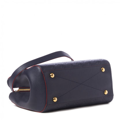 Louis Vuitton Empreinte Montaigne MM Marine Rouge 4 of 8