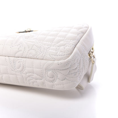 Versace Nappa Barocco Quilted Vanitas Medea Belt Bag White 8 of 9
