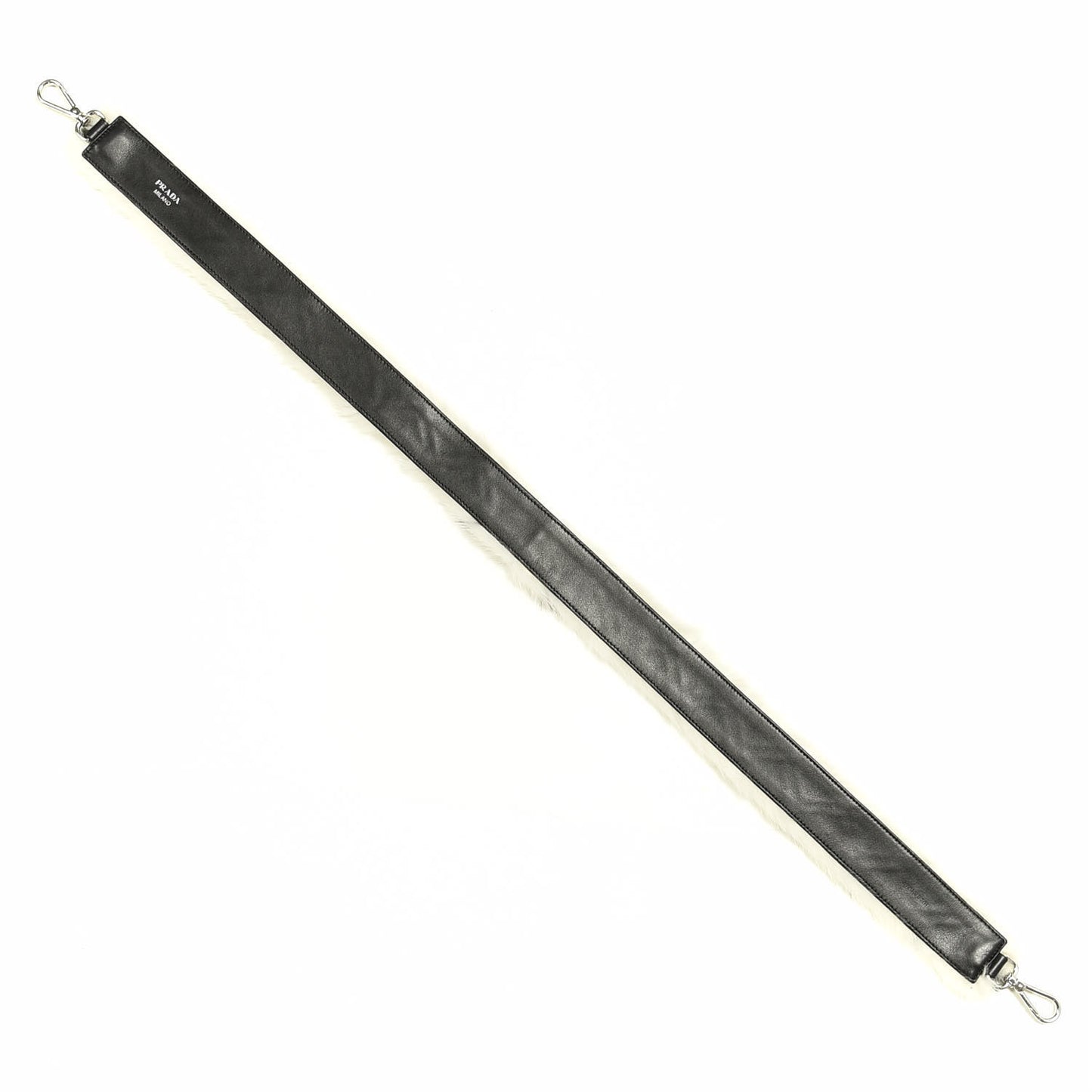 Mink Greche Detachable Strap White Black