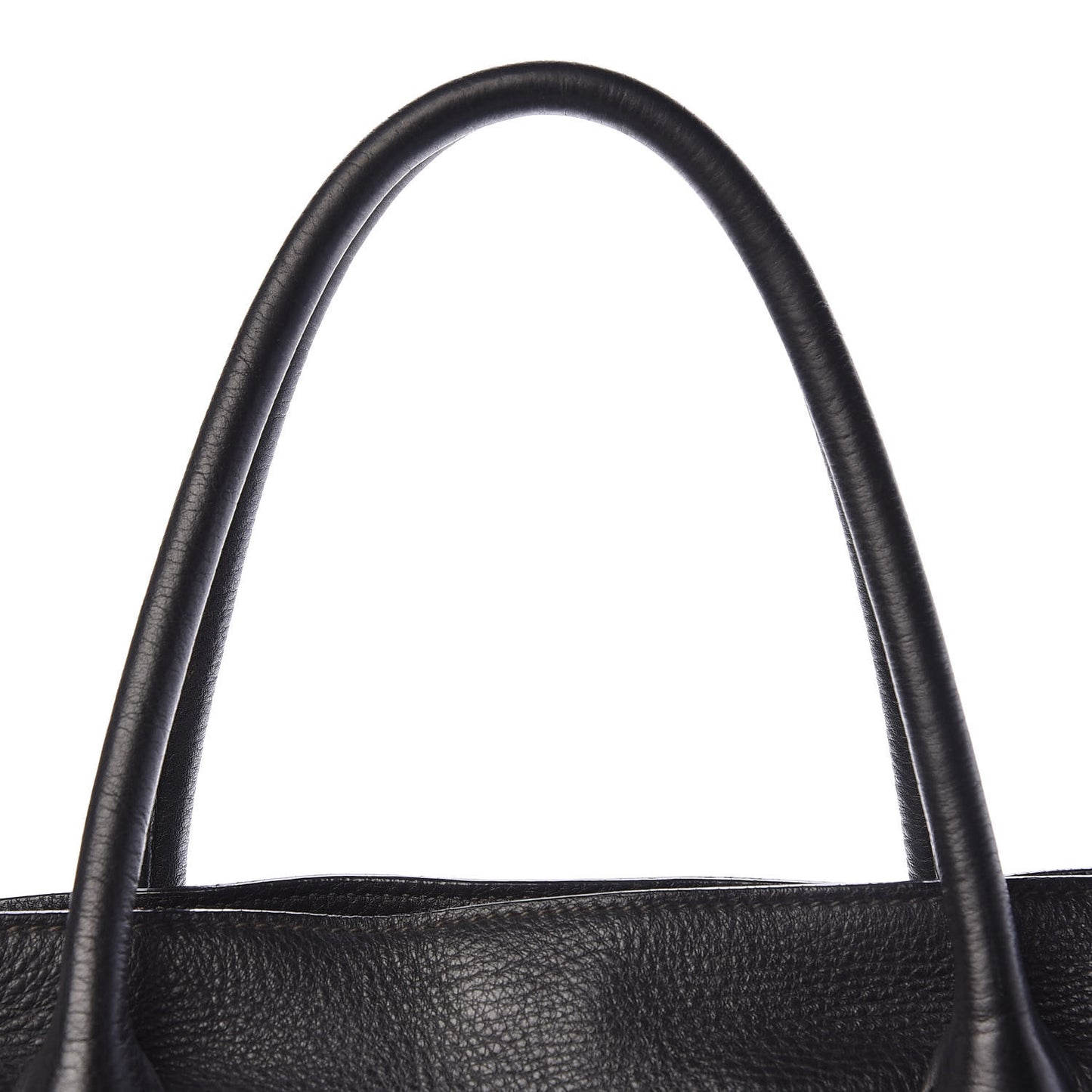 Vitello Daino Tote Black