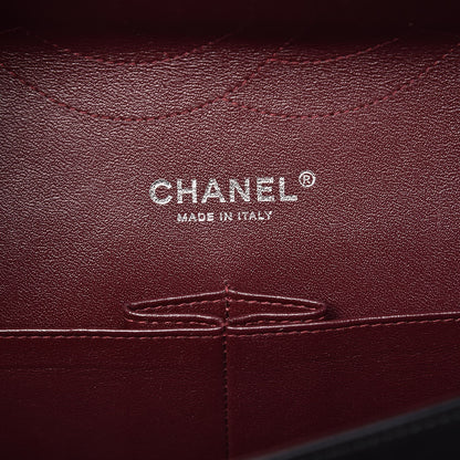 Chanel Lambskin Quilted Jumbo Double Flap Black 7 of 8