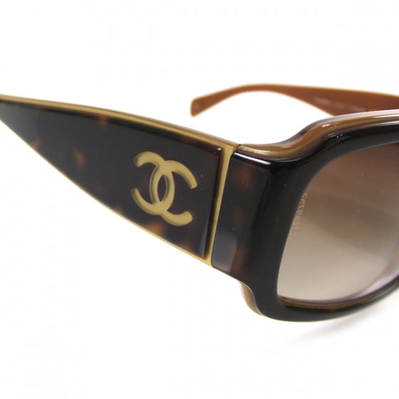 Chanel Tortoise Shell CC Sunglasses 5144 5 of 9