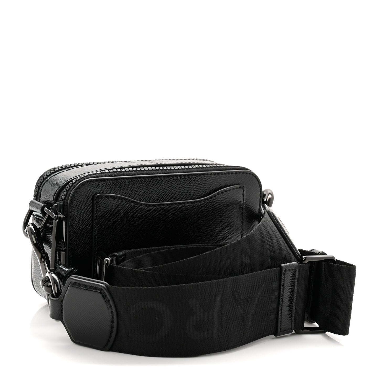 Saffiano Snapshot Camera Bag Black