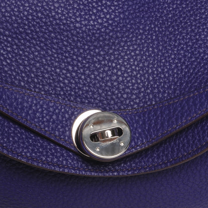 Hermes Taurillon Clemence Lindy 26 Iris 8 of 8