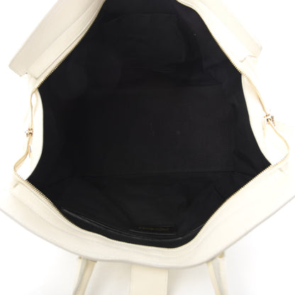 Saint Laurent Sheepskin Medium Cabas ChYc Chalk 5 of 11