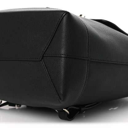 Louis Vuitton Calfskin Lockme Backpack Black 8 of 9
